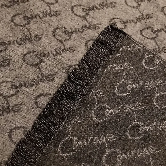 CELINE DION Gray VIP Cashmere Scarf. "Courage" Tour. 72x12. New Without Tag. - Picture 12 of 12